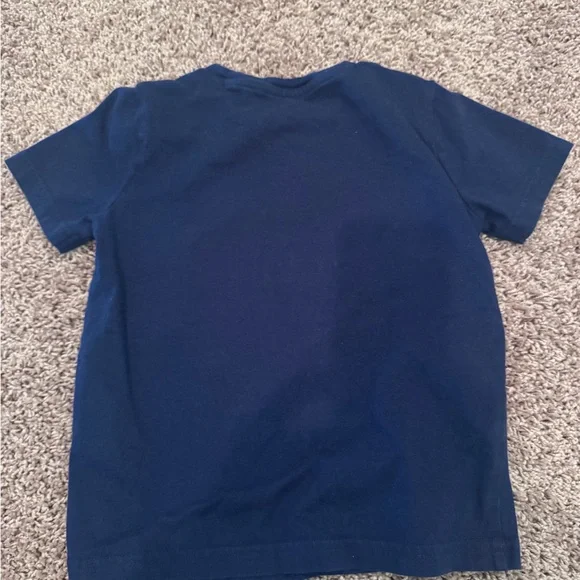 Mini Boden Navy and Green T-Shirt - Picture 3 of 3